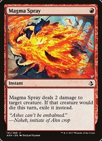 Magma Spray [Amonkhet] | Exor Games Dartmouth