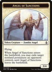 Angel of Sanctions Token [Amonkhet Tokens] | Exor Games Dartmouth