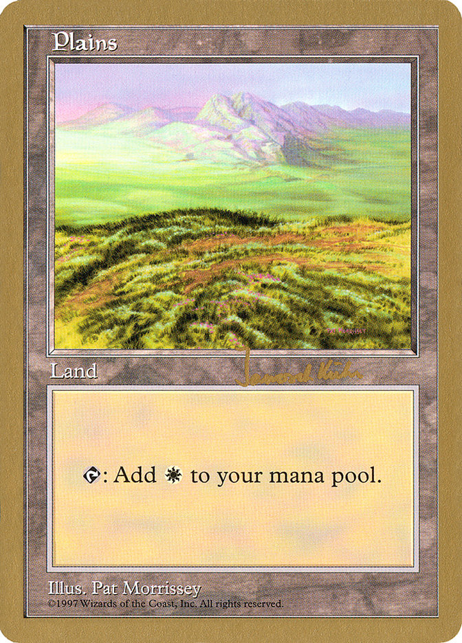 Plains (jk433) (Janosch Kuhn) [World Championship Decks 1997] | Exor Games Dartmouth