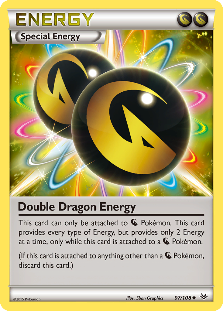 Double Dragon Energy (97/108) [XY: Roaring Skies] | Exor Games Dartmouth