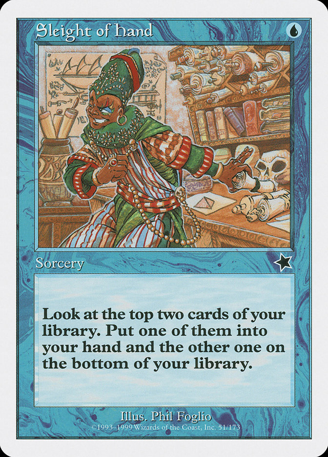Sleight of Hand [Starter 1999] | Exor Games Dartmouth