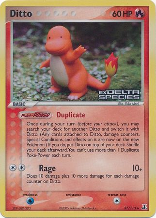 Ditto (37/113) (Stamped) [EX: Delta Species] | Exor Games Dartmouth