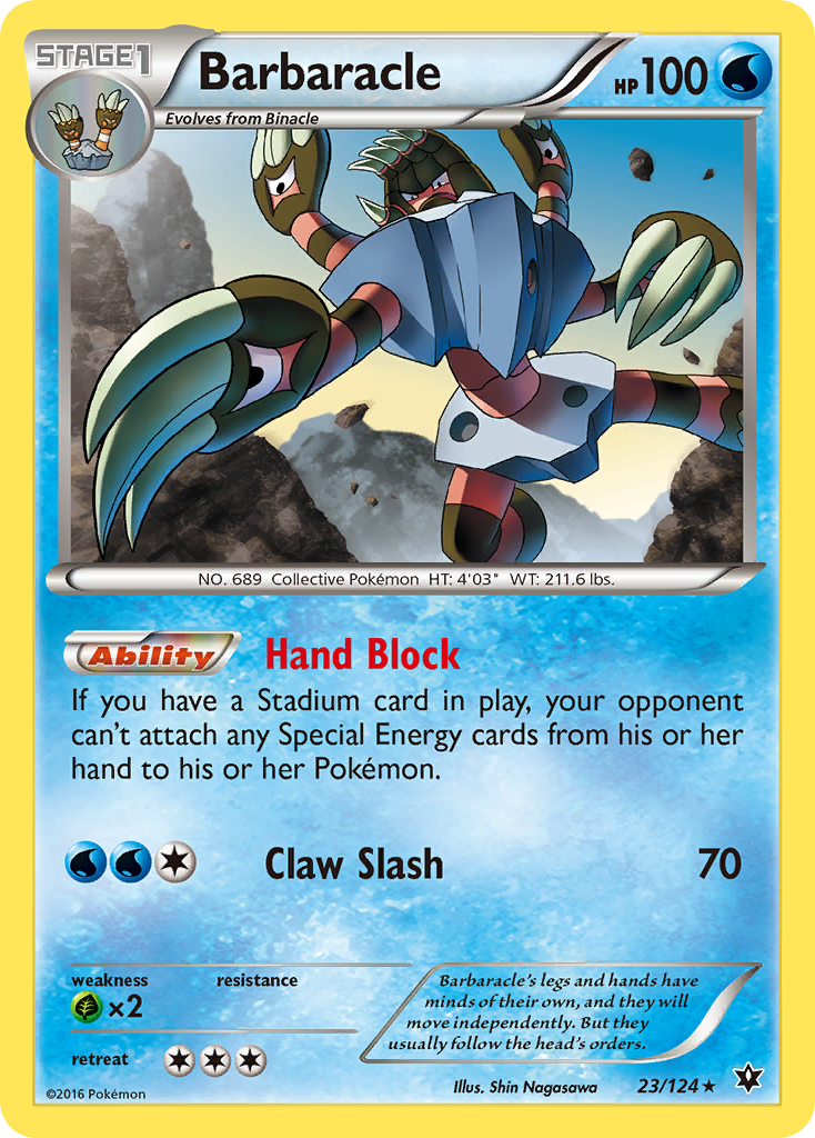 Barbaracle (23/124) [XY: Fates Collide] | Exor Games Dartmouth