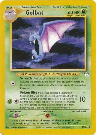 Golbat (29/64) [Neo Revelation Unlimited] | Exor Games Dartmouth