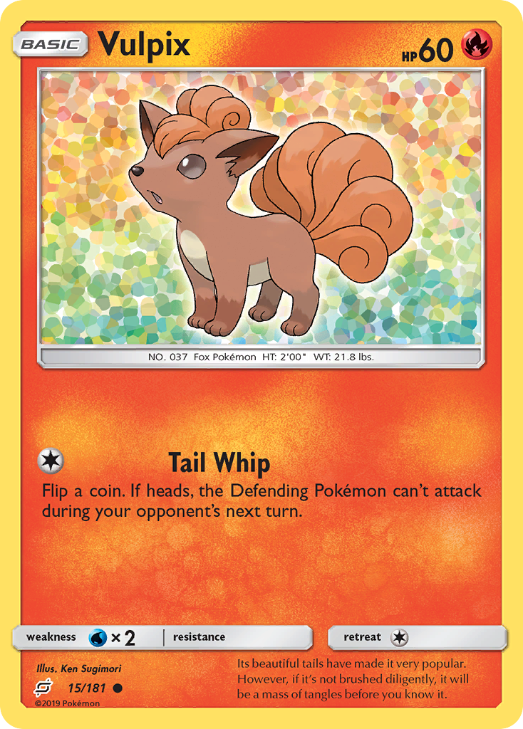 Vulpix (15/181) [Sun & Moon: Team Up] | Exor Games Dartmouth