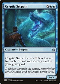 Cryptic Serpent [Amonkhet] | Exor Games Dartmouth