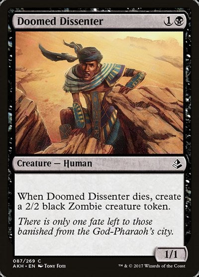 Doomed Dissenter [Amonkhet] | Exor Games Dartmouth