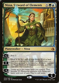 Nissa, Steward of Elements [Amonkhet] | Exor Games Dartmouth