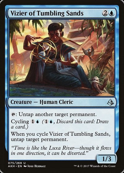 Vizier of Tumbling Sands [Amonkhet] | Exor Games Dartmouth