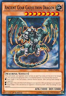 Ancient Gear Gadjiltron Dragon [SR03-EN004] Common | Exor Games Dartmouth