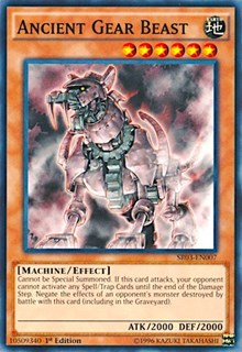 Ancient Gear Beast [SR03-EN007] Common | Exor Games Dartmouth