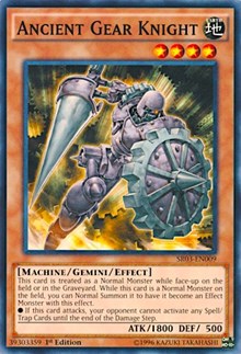 Ancient Gear Knight [SR03-EN009] Common | Exor Games Dartmouth