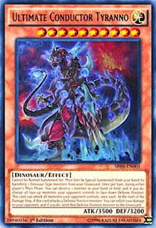 Ultimate Conductor Tyranno [SR04-EN001] Ultra Rare | Exor Games Dartmouth