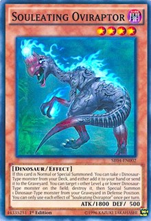 Souleating Oviraptor [SR04-EN002] Super Rare | Exor Games Dartmouth