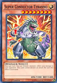 Super Conductor Tyranno [SR04-EN005] Common | Exor Games Dartmouth