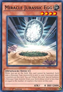 Miracle Jurassic Egg [SR04-EN011] Common | Exor Games Dartmouth