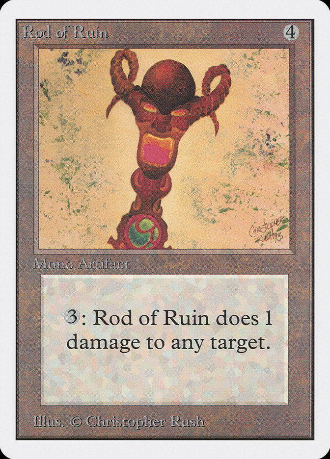 Rod of Ruin [Unlimited Edition] | Exor Games Dartmouth