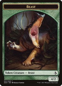 Beast [Amonkhet Tokens] | Exor Games Dartmouth