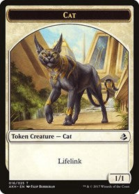 Cat Token [Amonkhet Tokens] | Exor Games Dartmouth