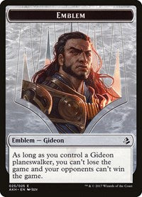 Gideon of the Trials Emblem [Amonkhet Tokens] | Exor Games Dartmouth