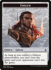 Gideon of the Trials Emblem [Amonkhet Tokens] | Exor Games Dartmouth