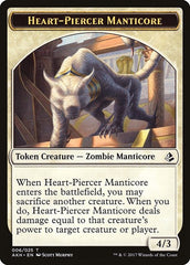 Heart-Piercer Manticore Token [Amonkhet Tokens] | Exor Games Dartmouth