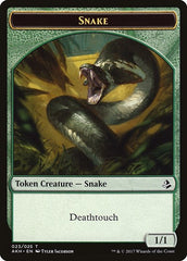 Snake [Amonkhet Tokens] | Exor Games Dartmouth