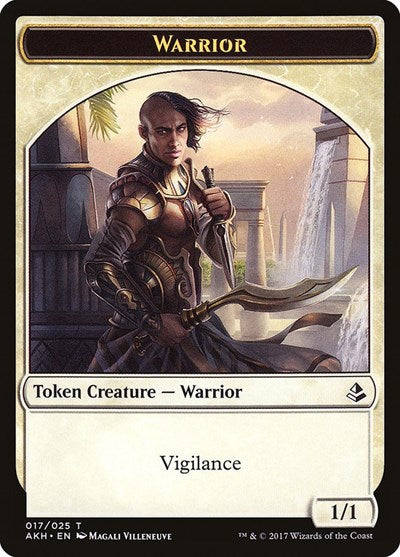Warrior Token [Amonkhet Tokens] | Exor Games Dartmouth