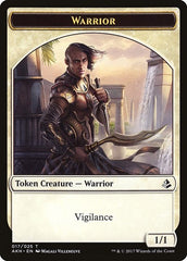 Warrior Token [Amonkhet Tokens] | Exor Games Dartmouth