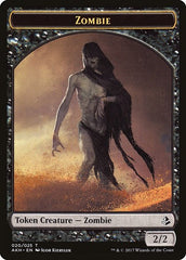 Zombie [Amonkhet Tokens] | Exor Games Dartmouth