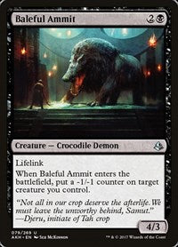 Baleful Ammit [Amonkhet] | Exor Games Dartmouth