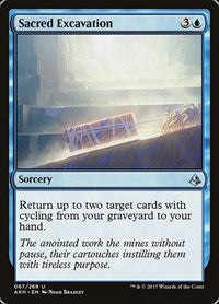 Sacred Excavation [Amonkhet] | Exor Games Dartmouth