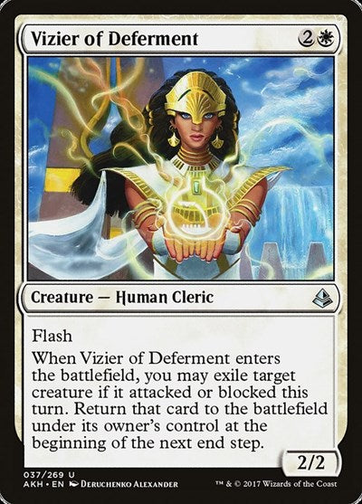 Vizier of Deferment [Amonkhet] | Exor Games Dartmouth