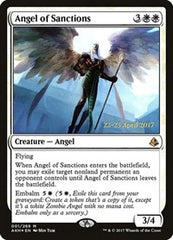 Angel of Sanctions [Amonkhet Promos] | Exor Games Dartmouth