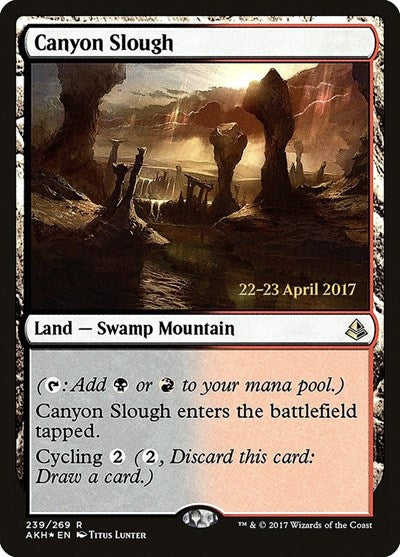 Canyon Slough [Amonkhet Promos] | Exor Games Dartmouth