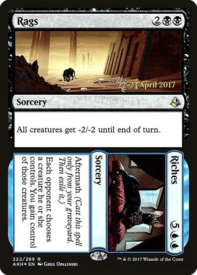 Rags // Riches [Amonkhet Promos] | Exor Games Dartmouth