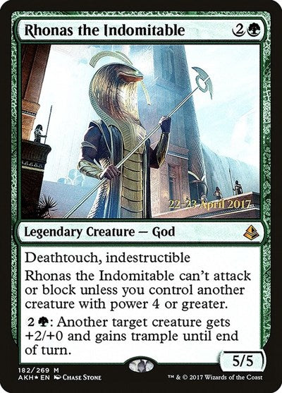 Rhonas the Indomitable [Amonkhet Promos] | Exor Games Dartmouth