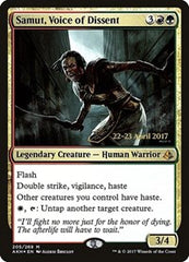 Samut, Voice of Dissent [Amonkhet Promos] | Exor Games Dartmouth