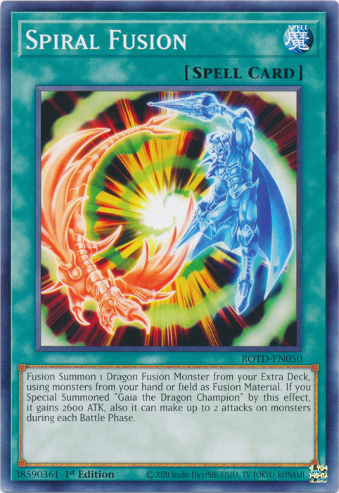 Spiral Fusion [ROTD-EN050] Common | Exor Games Dartmouth
