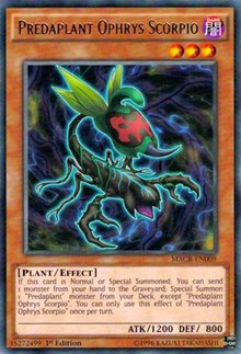 Predaplant Ophrys Scorpio [MACR-EN009] Rare | Exor Games Dartmouth