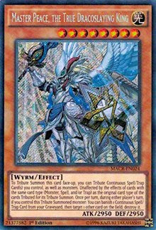 Master Peace, the True Dracoslaying King [MACR-EN024] Secret Rare | Exor Games Dartmouth