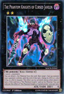The Phantom Knights of Cursed Javelin [MACR-EN042] Super Rare | Exor Games Dartmouth