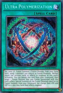 Ultra Polymerization [MACR-EN052] Secret Rare | Exor Games Dartmouth