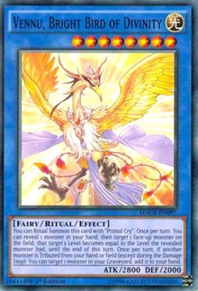 Vennu, Bright Bird of Divinity [MACR-EN097] Common | Exor Games Dartmouth