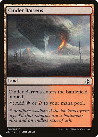 Cinder Barrens [Amonkhet] | Exor Games Dartmouth