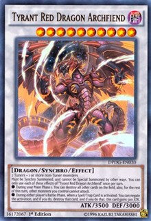 Tyrant Red Dragon Archfiend [DPDG-EN030] Ultra Rare | Exor Games Dartmouth