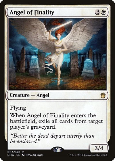 Angel of Finality [Commander Anthology] | Exor Games Dartmouth