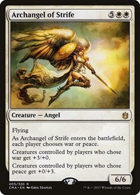 Archangel of Strife [Commander Anthology] | Exor Games Dartmouth