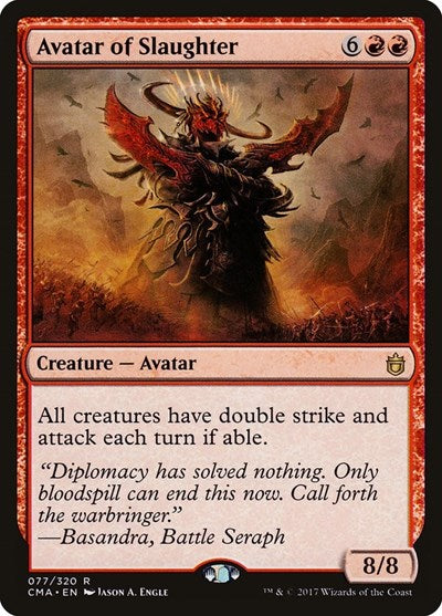 Avatar of Slaughter [Commander Anthology] | Exor Games Dartmouth