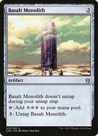 Basalt Monolith [Commander Anthology] | Exor Games Dartmouth